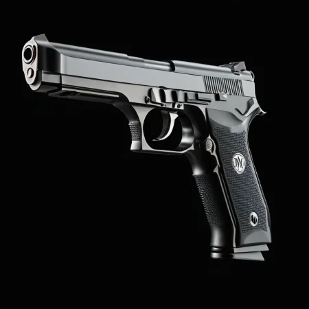 (handgun showcase) <lora:54_handgun_showcase:1.1>
Black background,
high quality, professional, highres, amazing, dramatic,
(Crowded sports stadium and game day:0.5),