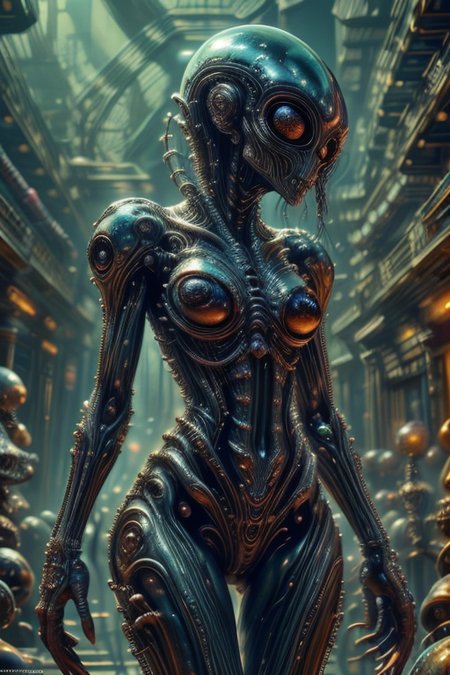 masterpiece,best quality,absurdres,high details,8K,photorealistic,amazing body,at distance,cowboy shot,thigh gap,1girl,necromancer,<lora:detail_slider_v4:3>,<lora:FACE_-_Black_Sclera_v1:0.7>,<lora:Concept_-_Hella-sthetic_v2:0.7>,<lora:Concept_-_Giger-ish_Alien_v1:0.7>,bigbadejo alien_monster,<lora:ral-alienzkin:0.7>, alienzkin,,alien skin,alien,science fiction,, intricate, elegant, highly detailed, symmetry, magical atmosphere, sharp focus, majestic, very coherent, radiant, advanced, cinematic, artistic, fine detail, winning, beautiful, stunning, dramatic light, designed, rich deep colors, perfect professional background, ambient, tailored set composition