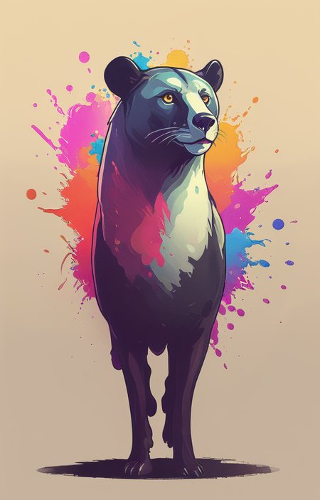 masterpiece,best quality,<lora:tbh20-sdxl:0.9>,illustration, animals