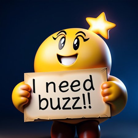 score_9, score_8_up, score_7_up, BREAK, solo,
1boy, ((starlow, circular body, holding sign "need_buzz")), simple background, starry night sky