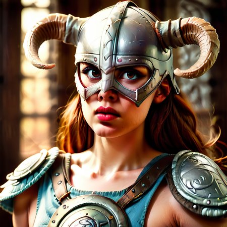 score_9, score_8_up, score_7_up, score_6_up, score_5_up, score_4_up,
<lora:SkyrimLandscapes_Pony:0.8>,
skyrimlandscapes, score_9, 1girl, horns, armor, helmet, shield, fake horns, brown hair, solo, horned helmet, long hair, weapon, shoulder armor, breastplate, chainmail, lips