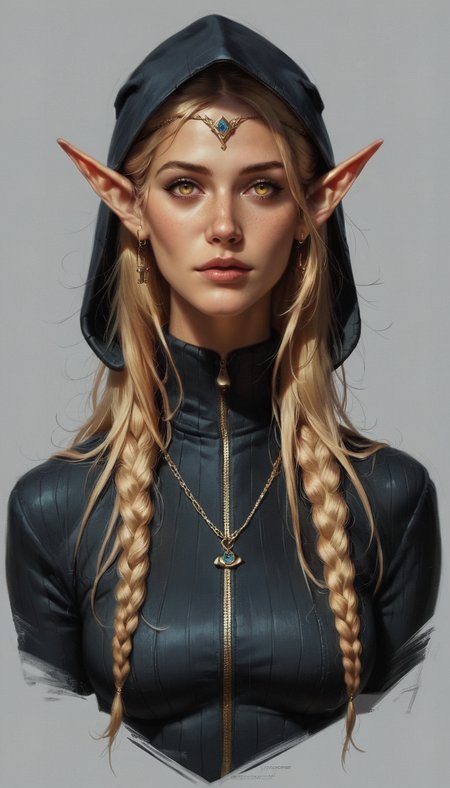 (score_9, score_8_up:1.1), score_7_up, rating_safe, 1girl, a gorgeous high elf mage, altmer, (yellow skin), (golden skin), tall and feminine, magical elf very large yellow eyes, long yellow golden hair, supermodel look with pronounced sharp cheekbones and narrow sharp long chin. (Wearing a fantasy mage sorceress robes with a hood), (battlemage outfit). Dynamic and playful pose, <lora:EdobESO_XL_v1.0:0.95>, high elf, skyrim altmer,  <lora:1dkXLP:0.25>, <lora:Concept Art Eclipse Style LoRA_Pony XL v6:0.6> concept art, realistic,  dark night, low light, deep strong shadows, <lora:add-detail-xl:0.3> <lora:RELSM_v1:0.4>,  <lora:SDXLHighDetail_v5:0.3> Painstaking Attention To Details,  <lora:Model_2:0.25> Beuty
