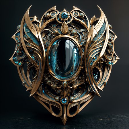 best quality,masterpiece,highres,masterpiece,Highly detailed,ultra-fine painting,sharp focus,badge,(((text"lingko"))),blue eyesï¼jewelry, ((steel,badge)),((metal)),glass ,crystal,blue glass,,gear,3D,Layered   image_dir.<lora:nijiarmor_anime_v2:0.7>,<lora:Mecha - Ebony Gold Mecha:1>,<lora:Cool Hong Kong Girl:1>