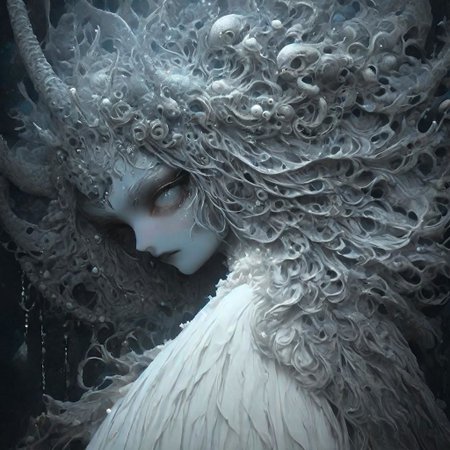 maiden of the deep sea, beautiful, mesmerizing, intricate background, seacore, bluecore, mysterycore, dynamic lighting, photorealistic, hyperdetailed, inspired by pinterest art