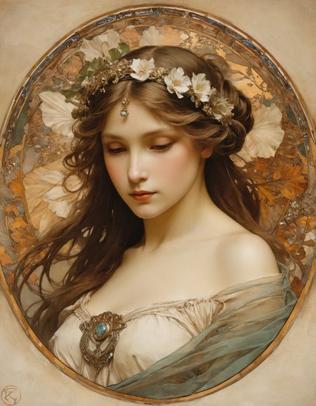 by alphonse mucha,  (aesthetic but beautiful:1.4), (masterpiece, best quality:1.4) , in the style of nicola samori, 
<lora:epi_noiseoffset2:0.5> <lora:add-detail-xl:1> <lora:xl_more_art-full_v1:0.5>  <lora:NicolaSamori:0.7>