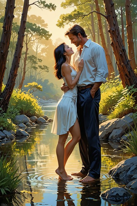 by Steve Henderson and Steve Purcell in the style of Peter Holme III and Ayumi Tanaka