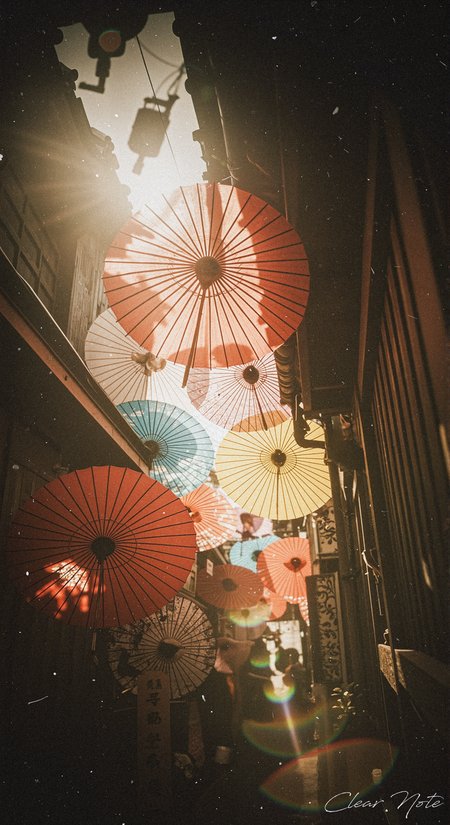 Japanese Culture Style, Emotional Photos, wagasa