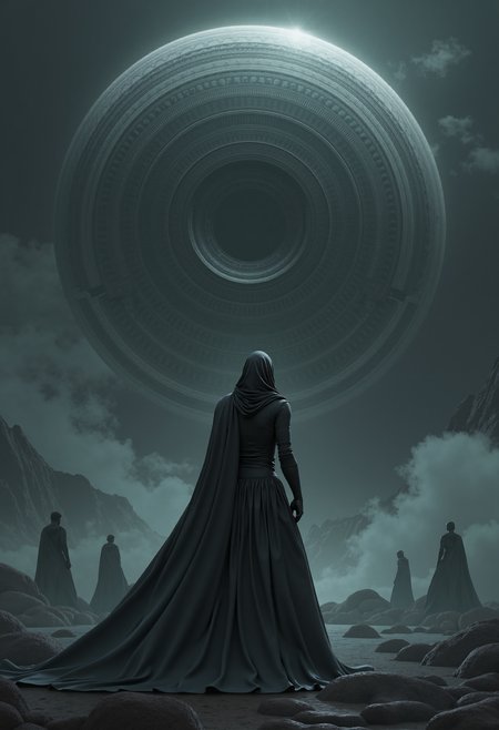 Black Sun, a splendid matte painting by Nekro