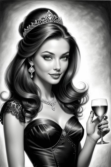 by Annick Bouvattier and Delphin Enjolras in the style of Lori Earley,  charcoal drawing ,  party_girl  <lora:more_art:0.30> <lora:RMSDXL_Enhance:0.45> <lora:RMSDXL_Creative:0.45> <lora:RMSDXL_Photo:0.45> <lora:RMSDXL_Darkness_Cinema:0.45> <lora:clothing_slider:0.00> <lora:great_lighting:1.00> <lora:aesthetic:1.00> <lora:looking_at_viewer:1.00> <lora:photorealistic_portrait_v2:0.25> <lora:attractive_v2:0.10> <lora:extremely_detailed_v2:0.25> <lora:add_detail:0.75> <lora:perfect_eyes:0.25> <lora:perfect_hands:0.50>