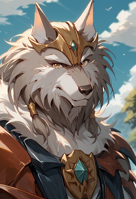 score_9, score_8_up, score_7_up, depth of field, best quality, high res, greyfus, <lora:Greyfus_Wild_Knights_Gulkeeva:1>, <lora:add-detail-xl:1>, BREAK
furry, 1boy, solo, muscular, looking at viewer