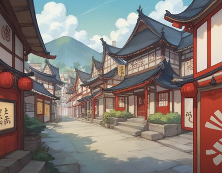 score_9, score_8_up, score_7_up, masterpiece, 
<lora:FSR:1>, japanese town background, highly detailed, extremely detailed, fantasy, 
fsr,