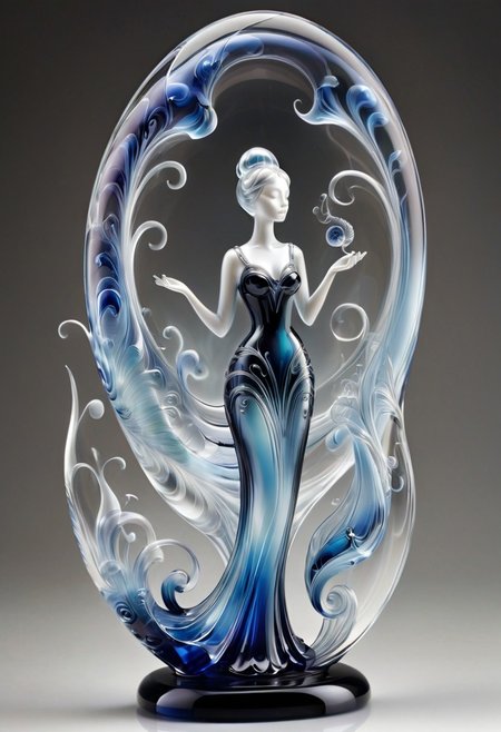 murano_glass_style 
ethereal, Doodle World, sketch book art, SMOKE lines, expressive style, sketch-like quality, moody atmosphere, painterly colors, muted tones, surreal elements, unconventional compositions, elongated figures, emotional, dreamlike, otherworldly