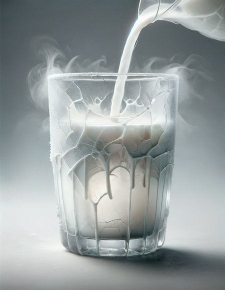 glas of milk, made of ral-milkyglass <lora:ral-milkyglass-sdxl:1>