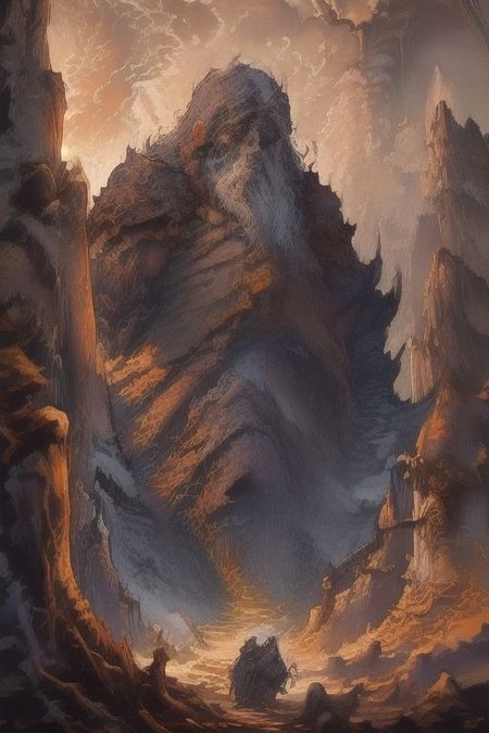 ((Masterpiece)),  hall of the mountain king, throne room, the dead dwarf king, trending on artstation, perfect composition, rule of thirds, golden ratio, cinematic lighting,
