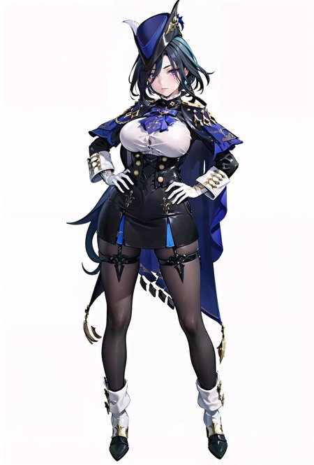 (SDXL | SD1.5) Lora-克洛琳德-Clorinde-原神 Genshin Impact-MIHOYO Collection 米家全家桶系列