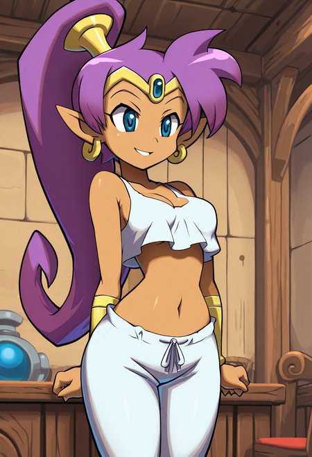 Shantae and the Pirates Curse Style [Illustrious]