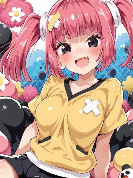 detailed background, shiny skin, posing, rating safe, 
<lora:tottotonero.pony:1>,
tottotonero,  coral, 
clothed girl,