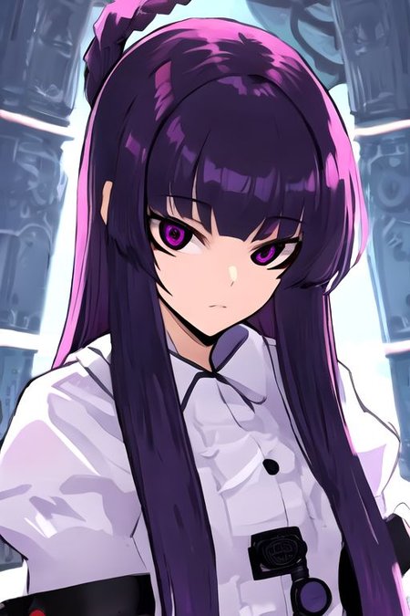 solo, 1girl, solo_focus, (((masterpiece))), ((best quality)), ((ultra-detailed)), ((too many)):16, high resolution, absurdres, highres, ultra-detailed 8k unity wallpaper, 
ghostfreakinvasion,colored sclera,black sclera,purple eyes,dark persona, corruption