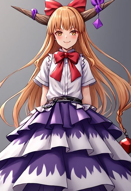 1girl, suika, 
masterpiece, best quality, very aesthetic, absurdres,