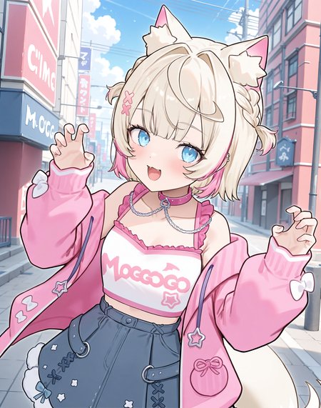 [Dekinai] Mococo Abyssgard Casual Outfit Illustrious XL | Hololive