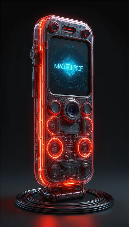 (in ARTIST style:1.4), (masterpiece:1.7), properly positioned, straight, glow red neon,
View of buggy vehicle (science fiction texture, science fiction skin, science fiction, someplastic, no humans, black background, simple background, phone, still life, cable, screen, cellphone, english text, old style, old phone, device, wearable item, Frontal View,  (transparent:2), transparent skin, transparent texture),glow red neon,
(masterpiece:1.8), (highest detailed:1.8), perfectly lighted, (contrast), (saturated), (((sharp focus))),
(hyperdetailed:1.3), (intricate details:1.2), (Refined details:1.3), (best quality:1.5), highly detailed textures, vibrant colors,
(ultra sharp focus:1.8), (detailed skin:1.8), (detailed edges:1.8), (thin lines:1.8), (best quality:1.8),
<lora:Apparatus_-_Traction_City_Walkers_Vehicles:0.7>,