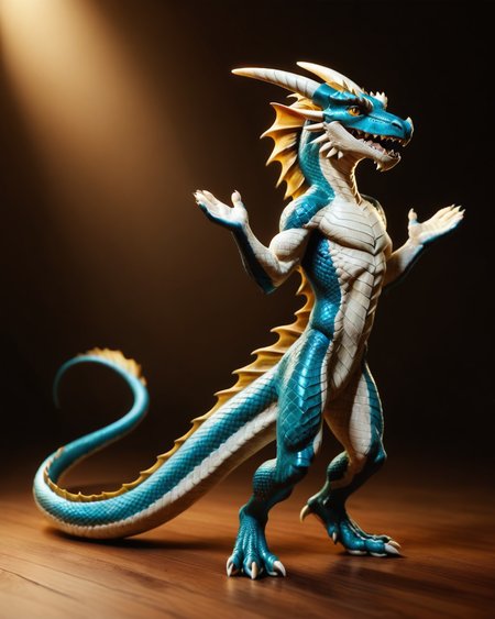score_9, score_8_up, score_7_up, intricate details, rating_safe,
<lora:SnakeSkinStyle:0.7>,
1boy(solo, 
anthro furry, dragon with Jed-snkskn, snakeskin, 
full body, looking at the viewer, solo, happy), detailed background, depth of field, subsurface scattering, 
<lora:ral-chrosc-clr:0.5>, ral-chrosc-clr,
<lora:xl_more_art-full_v1:0.3>,
<lora:add-detail-xl:0.3>