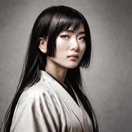 score_9, score_8_up, score_7_up, masterpiece, very high quality, japanese woman, asian face, 1 girl, high cheekbones, flat nose, very wide face, grey eyes, gray eyes, sitting in yoga pose, white shirt, jeans, epiCPhoto