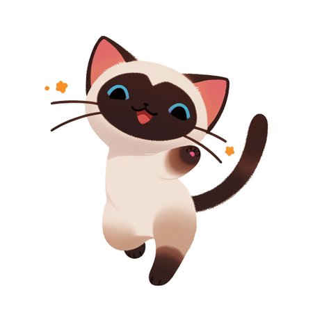 score_9, score_8_up, score_7_up, pikaole no humans animal focus, (Siamese cat:1.05), fur, full body, solo,
 simple background, white background,
cute rating_safe, source_furry, (dynamic pose:0.5)