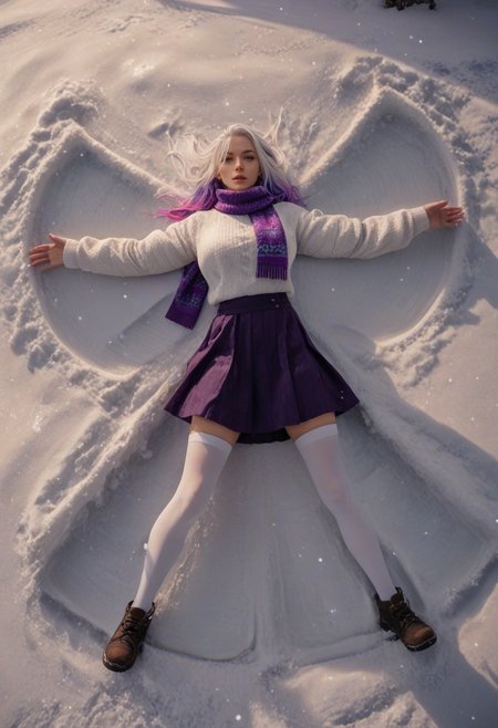 safe_pos, score_9, score_8_up, score_7_up, score_6_up, 
1girl, 25 years old, perfect face, (adult), sexy,
purple eyes, 
multicolored hair, colored inner hair, white hair, purple glowing hair, purple glowing scarf, 