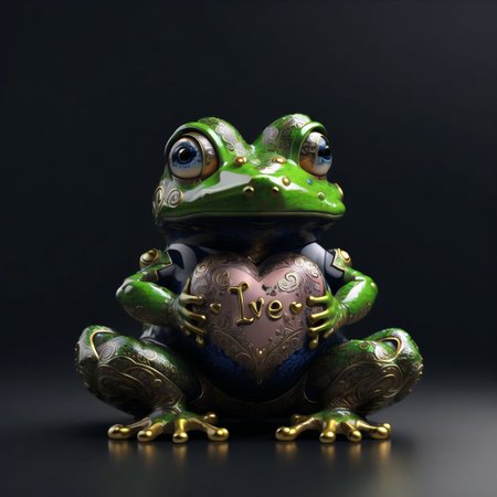 <lora:porcelain_gzhel_black:1.0>, (black  porcelain, Gzhel, rococo:1.0),  


  blush, frog, heart, letter, love letter