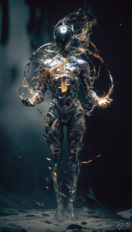 Mysterious Being. He is an incorporeal energy aggregate.