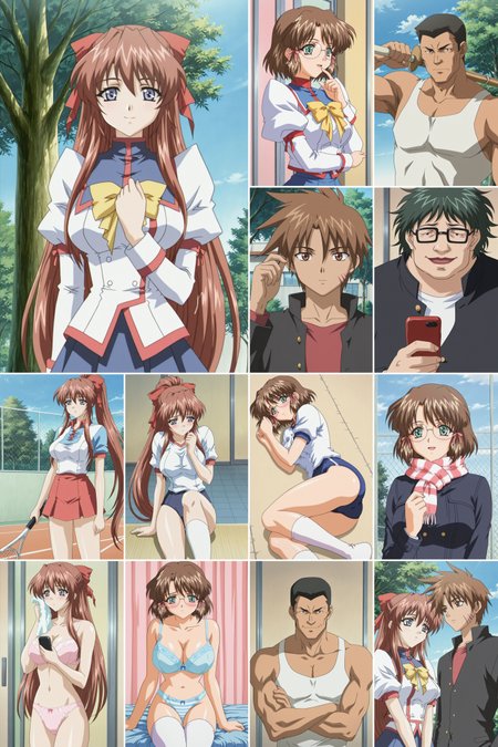 [illustrious XL] 5 in 1，《True Blue ~トゥルー・ブルー~》，Kanzaki Aoi，Kaya- Artist Style