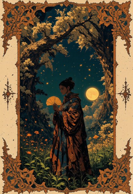 She passionately recited an ode of twenty-nine stanzas and declared her love. 