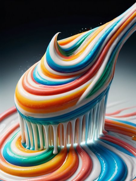 paint splash, smoke splash, color splash, galaxy scape, aetherial, colorful suns, wet glossy, ((masterpiece)), (high quality), (Ultra-HD), (high-resolution), (4k, 8k, 16k), (epic), (insanely detailed:1), (hyper-realistic:1), (HDR, vivid colors, colorful), (vfx, bokeh), (volumetric lighting, global illumination, ray tracing:1), absurdres, RAW, award winning photography, professional film photography, film photography:1.2, photorealistic, depth of field, shallow focus, (soft lighting:1), (digital photography:1.5), (cinematic lighting:1), (cinematic film photography:1.5) made of colorful ral-toothp <lora:ral-toothp-sdxl:1>