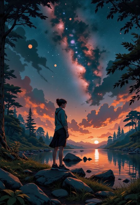 Run away, run away, we could run away
And leave this place for another day
Look at all the love in the Milky Way
Callin' you and me
Ah, I'm dreaming 'bout a million miles away
You next to me (you next to me)
No stress for me (no stress for me)
No gravity 
FiadhRose01