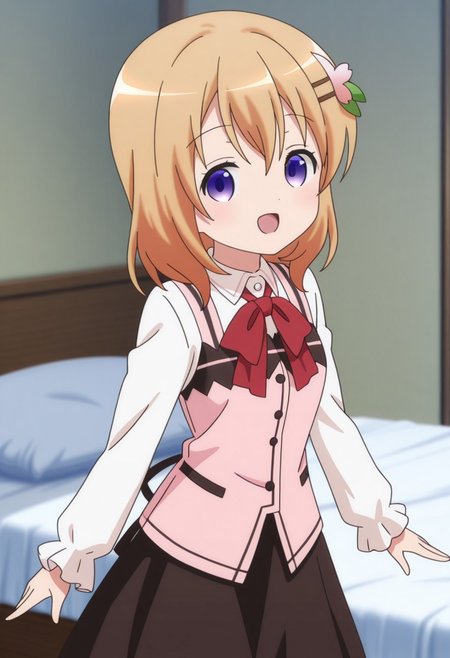 Cocoa Hoto / 保登心愛 (Gochuumon wa usagi desu ka / ご注文はうさぎですか) season 3 anime style