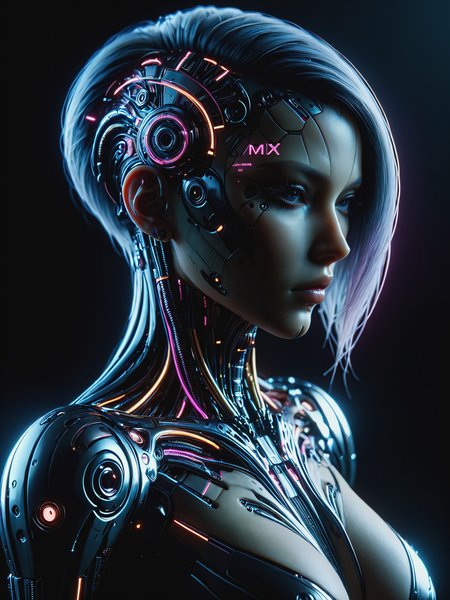woman mad-cbrbdy, cyberpunk, <lora:Neon_Cyberpunk_Cyberbody_v2_SDXL:0.8>, raw photo, film grain, Fujifilm XT3, (photorealistic, realistic:1.2), deep shadow,  8k, uhd, dslr, ultra high res