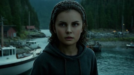 cinematic film still of <lora:add-detail-xl:0.1>1
<lora:detailed:0.3> realism
<lora:perfection style:0.2> perfect
<lora:eyetune:0.6>
<lora:xl_more_art-full_v1:0.3>
<lora:Ron Fricke style:0.3>
<lora:Unreal Engine style:0.3>
<lora:TeethXL:0.3>
<lora:Chiaroscuro Lighting Style:0.3> Chiaroscuro Lighting Style
 <lora:Alan Wake horror story style:1>
 <lora:horror movie style:0.3>
Set in "Bright Falls" town a small Pacific Northwestern town, a different unique picture of a woman with a veil on her head, horror movie themed, sharp, detailed, epic photography, artistic style, dramatic light, cinematic style, film style, creative style, horror story style, 1girl, solo, looking at viewer, sky, night, moon, fence, dark, chain-link fence, black hair, 1boy, male focus, scenery, watercraft, ship, boat
, shallow depth of field, vignette, highly detailed, high budget, bokeh, cinemascope, moody, epic, gorgeous, film grain, grainy