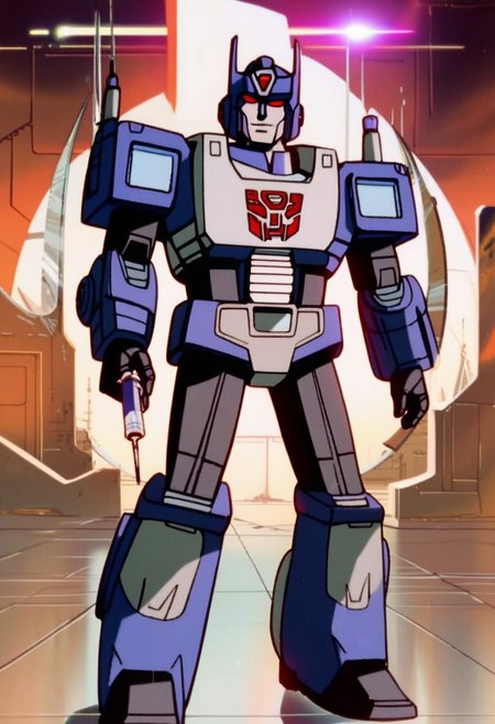 score_9, score_8_up, score_7_up, animation, transformers, 1boy, robot, decepticon, short, bulky, scientist, glowing eyes, red eyes, large eyes, circular eyes, white armor, solar panels, transforms into mars rover, full body, cowboy shot, smiling, holding syringe,