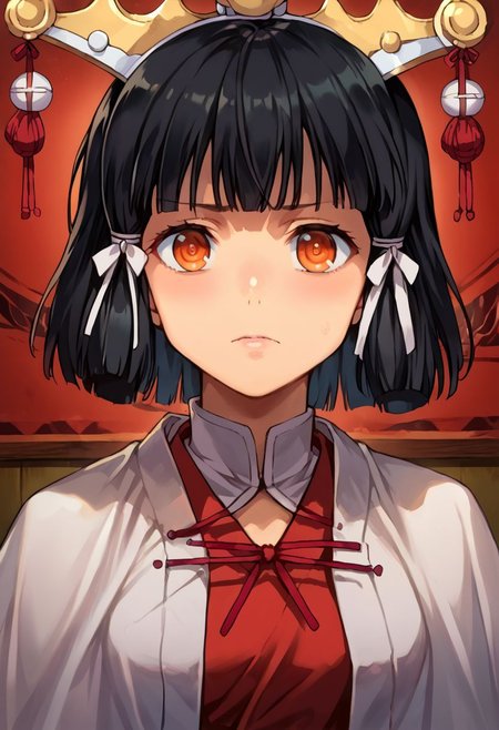 score_9, score_8_up, score_7_up, source_anime,
kuroinukaguya, <lora:kuroinu-kaguya-ova-ponyxl-lora-nochekaiser:1>,
kaguya, black hair, orange eyes, hime cut, short hair,
hair ribbon, (best quality) , (highly detailed) ,masterpiece ,absurdres ,detailed face ,beautiful face ,(detailed eyes, deep eyes, anime eyes), 
standing,cowboy shot,facing viewer,looking at viewer,
classroom,indoors,
1girl,
<lora:midori-000009:0.9>,midori,kunoichi,white japanese clothes,sleeveless,gloves,ribbon,miniskirt,, score_9,score_8_up,score_7_up,source_anime,best quality,masterpiece,uncensored,(clear eyes:1.2),detailed background,<lora:add-detail-xl:0.7>, zPDXL,