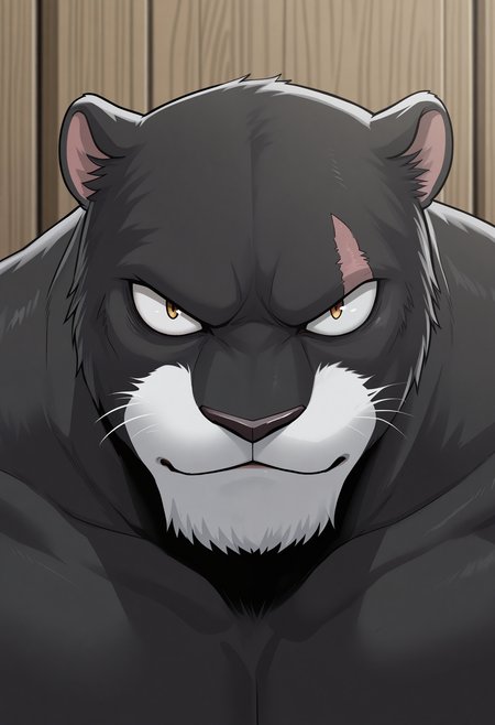 masterpiece, best quality, amazing quality, solo, 1boy, PantherlilyFT, close-up