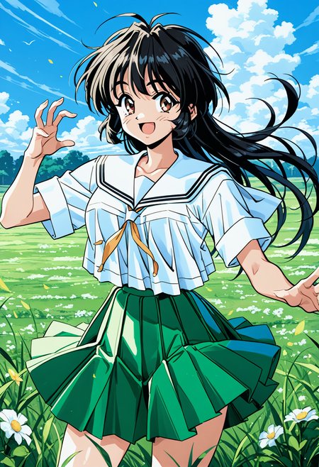 犬塚 さおり (卒業 クロスワールド) / Inuzuka Saori (Graduation Crossworld)