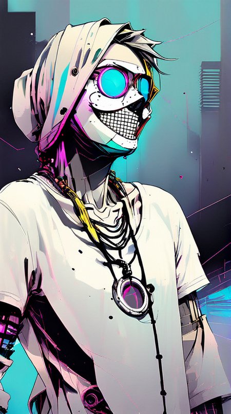 Grimehouse DJ LoRa Mask