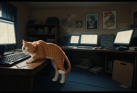 score_9, score_8_up, score_7_up, 
BREAK
PC with BSOD, PC, blue screan of death, (BSOD:1.1), (error screen:1.1),
(cat lying on the keyboard:1.1), 
indoors, cozy room, 
retro,