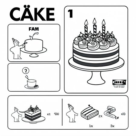 cake  <lora:ikea_instructions_xl_v1_5:1>