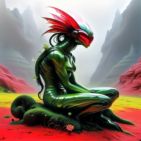 very detailed
line art drawing Grappling Sundew
Alien, Biotechnological, Timeless
The Limbless Sphinx: Sitting or reclining with arms and legs tucked close to the body, resembling a limbless statue or sculpture.
dim Plateau
dreadful weather
Chris Foss, Bridget Bate Tichenor, Eugene Delacroix
<lora:MJ52:0.5> <lora:clothing_slider_v19:-2> <lora:sd_xl_dpo_lora_v1:1> <lora:linquivera:1> <lora:zavy-cntrst-sdxl:1> <lora:artfullyFLOWER_SDXL_V1:1> Artflwr