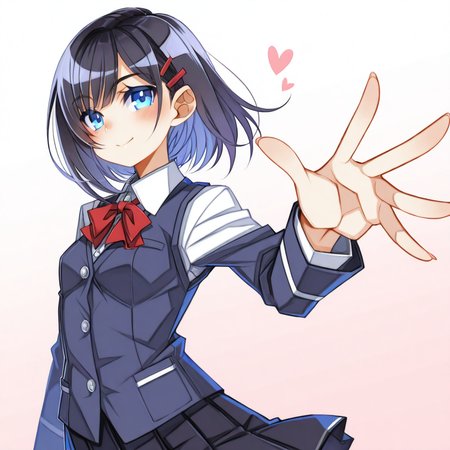 masterpiece, best quality, very aesthetic, absurdres, detailed, detailing, break, nadeharuka_style, 1girl,short hair