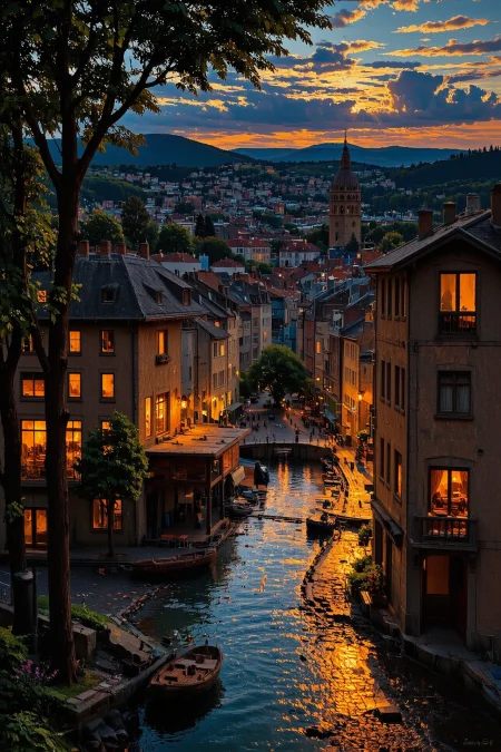 (city) Wallisian evening, beautiful landscape, woman, intricate, very detailed, sharp, colorful, multilayer painting,  <lora:Hand v2:1> <lora:Anti-Blur:1> <lora:Insane Detail Slider:0.5>   <lora:Flux.1_Turbo_Detailer:0.6> <lora:flux-photo-transparent_Alpha_1.0:0.8> <lora:flux.1_lora_flyway_Epic-detail_v2:0.6> <lora:Painterly01b_CE_FLUX_AIT:1> pntrlyCE_style
