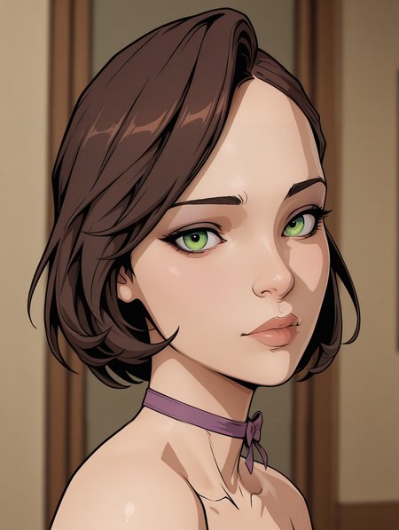 masterpiece, best quality, amazing quality, very aesthetic, absurdres, newest,
<lora:ILWolfFaith:1.0>
WolfFaith, 1girl, brown hair, green eyes, short hair, bow, looking at viewer, portrait