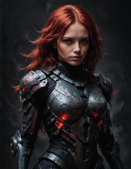 masterpiece, best quality, 1girl, sci-fi armor with black and red colors, glowing elements, redhair
<lora:xl_more_art-full_v1:0.5>, 
<lora:add-detail-xl:1.0>, 
<lora:aesthetic_anime_v1sXL:1.0>,  
<lora:polyhedron_all_sdxl-000004:0.40>,
<lora:extremely_detailedXL:0.50>, 
<lora:EnvyAwesomizeXL01:0.50>,
<lora:SDXLFaeTastic2400:0.30>, 
<lora:ral-dissolve-sdxl:0.20>,
<lora:linquiveraXL:0.20>,
<lora:DisturbiaXL:0.20>,
<lora:ClassipeintXL2.0:0.20>, 
<lora:AnalogRedmondV2-Analog-AnalogRedmAF:0.20>, 
